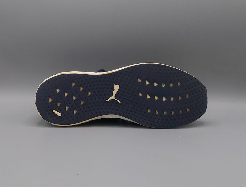 Puma Mega NRGY running shoes, UK 8.5 US 9.5 EUR 42.5, excellent condition cushioned running footwear.