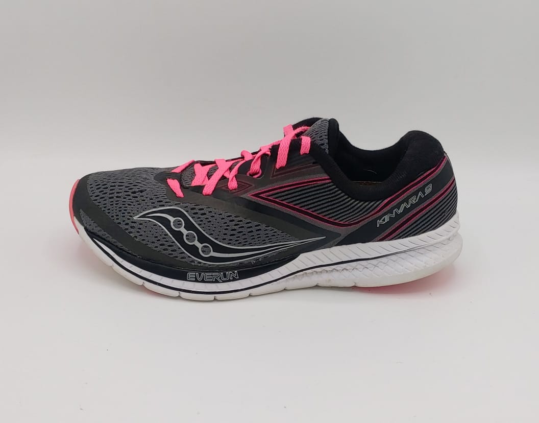Saucony Everun running shoes, US 11 UK 9, excellent condition cushioned performance footwear.