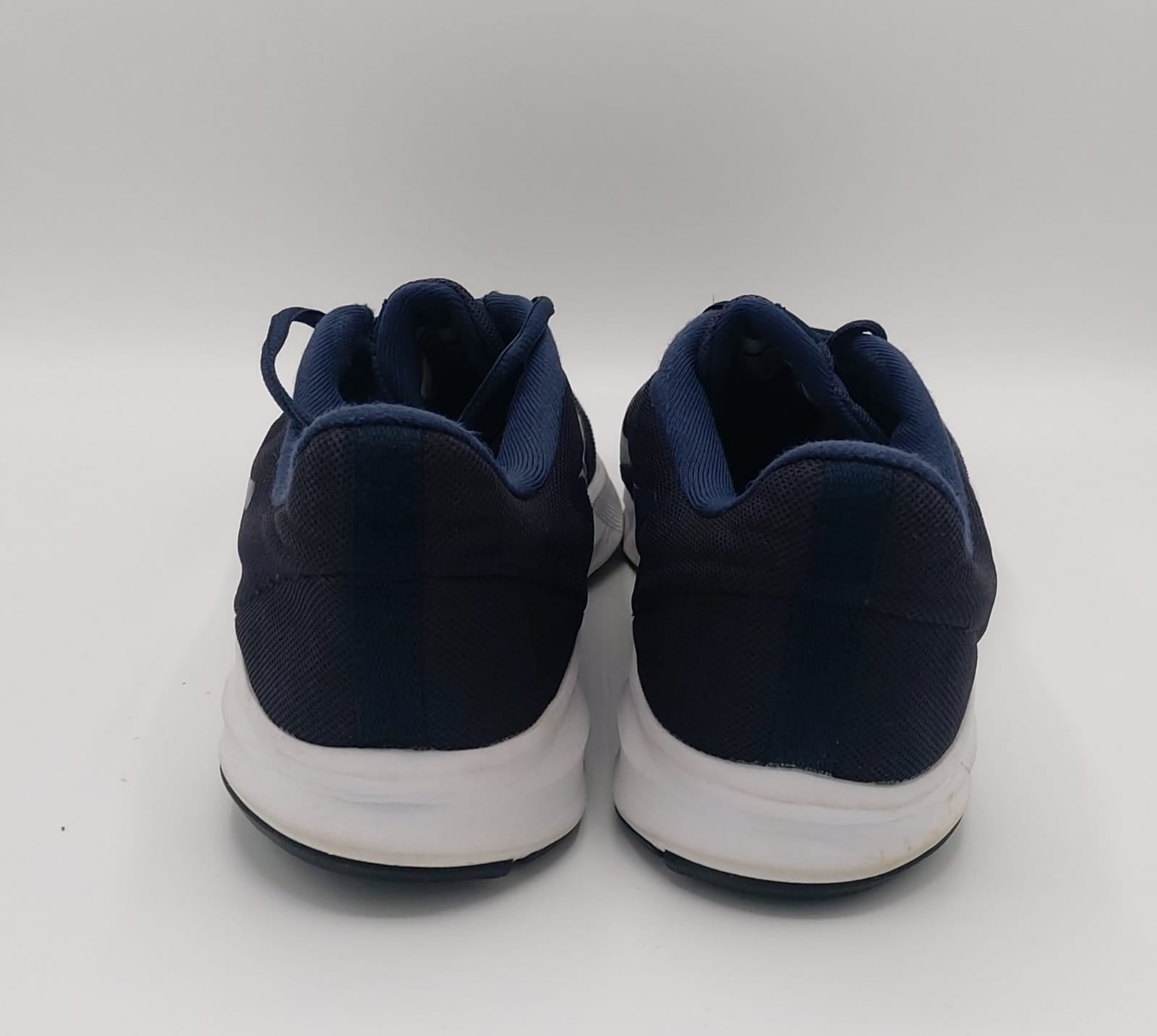 Nike Downshifter 9 men’s running shoes, US 13, excellent condition lightweight cushioned footwear.
