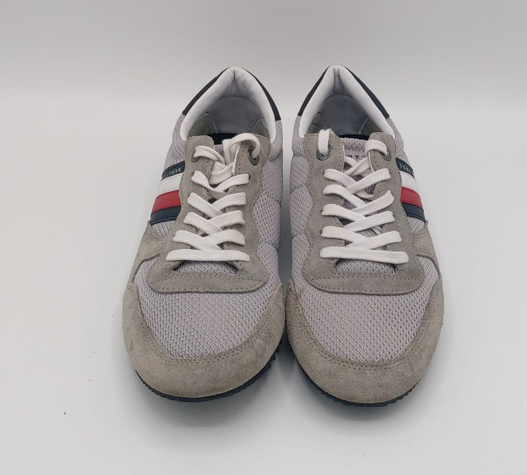 Tommy Hilfiger Essential Mesh Runner sneakers, US 8 UK 7, premium condition lightweight breathable casual footwear.