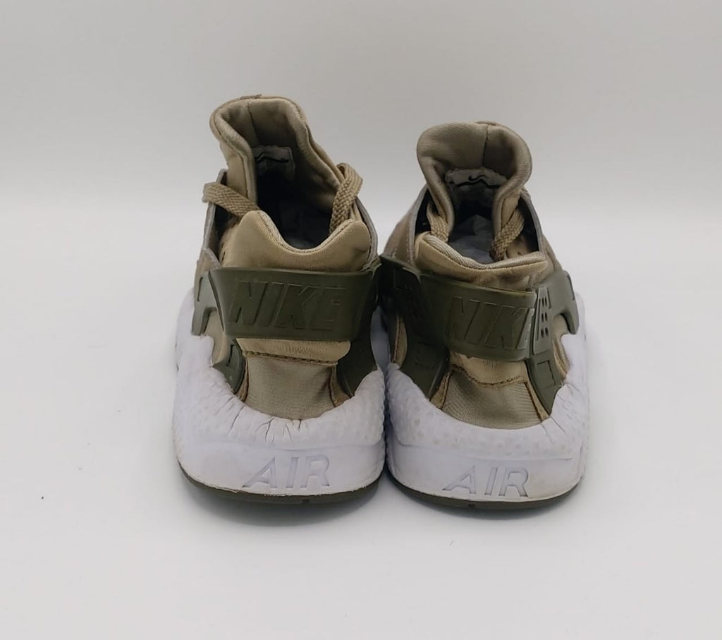 Nike Air Huarache Run sneakers, US 11 UK 10, good condition cushioned casual footwear.