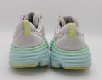 Hoka Bondi 8 running shoes, UK 8.5, excellent condition maximum cushioned footwear.