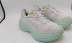 Hoka Bondi 8 running shoes, UK 8.5, excellent condition maximum cushioned footwear.