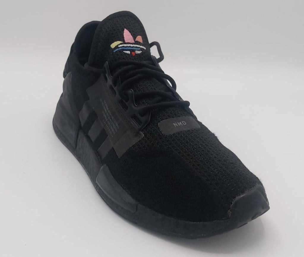 Adidas NMD-R1 V2 sneakers, US 11 UK 10, excellent condition cushioned streetwear footwear.