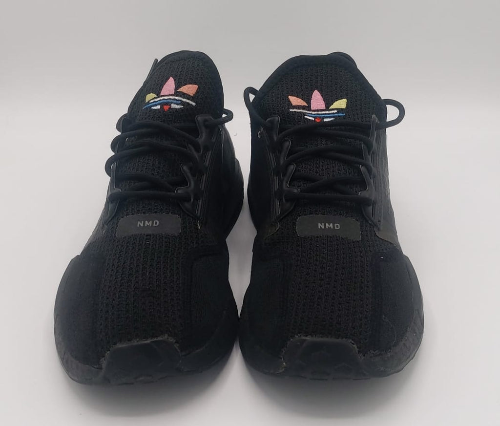 Adidas NMD-R1 V2 sneakers, US 11 UK 10, excellent condition cushioned streetwear footwear.