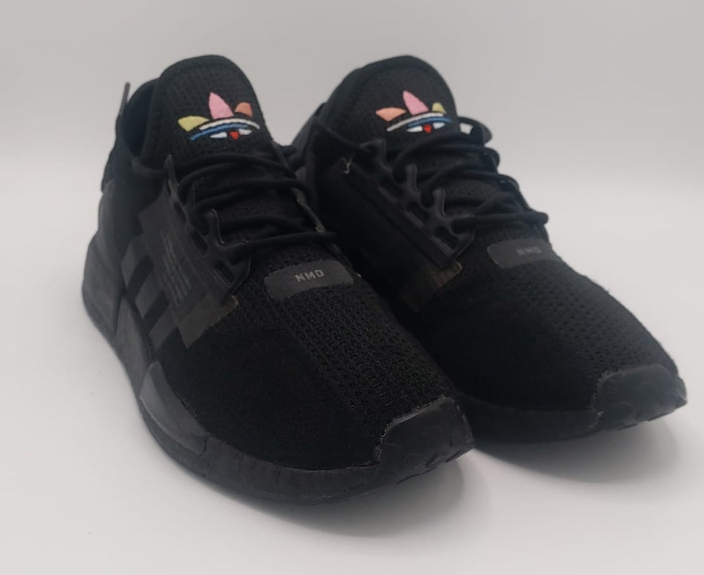 Adidas NMD-R1 V2 sneakers, US 11 UK 10, excellent condition cushioned streetwear footwear.
