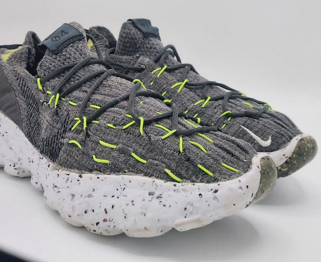 Nike Space Hippie 04 sneakers, US 10.5 UK 9.5, excellent condition eco-friendly lightweight footwear.
