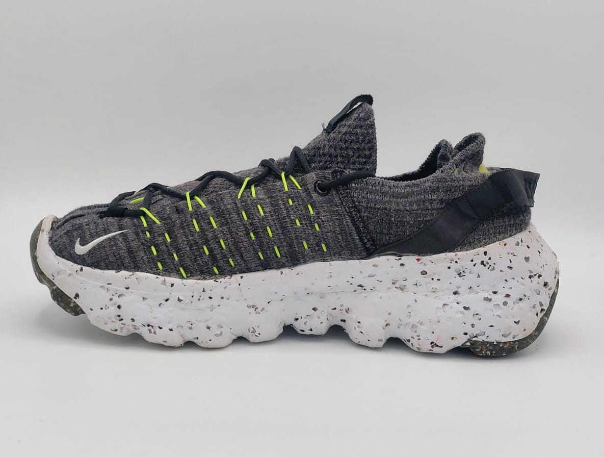 Nike Space Hippie 04 sneakers, US 10.5 UK 9.5, excellent condition eco-friendly lightweight footwear.