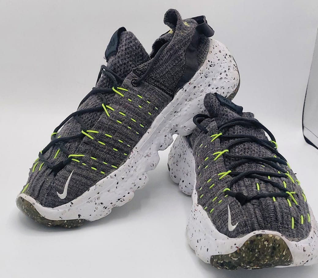 Nike Space Hippie 04 sneakers, US 10.5 UK 9.5, excellent condition eco-friendly lightweight footwear.