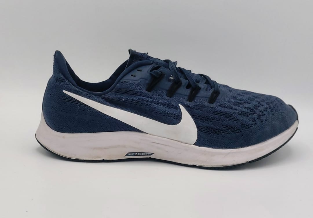 Nike Zoom Pegasus 36 running shoes, US 10 UK 9 EUR 44, good condition cushioned performance footwear.