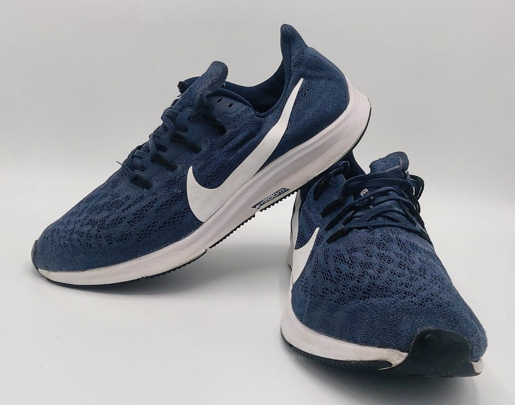 Nike Zoom Pegasus 36 running shoes, US 10 UK 9 EUR 44, good condition cushioned performance footwear.