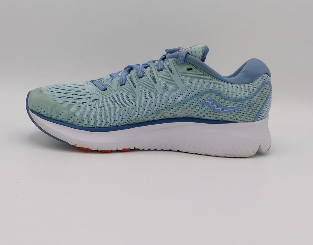 Saucony ISO Series running shoes, US 10 UK 8 EUR 42, excellent condition cushioned performance footwear.