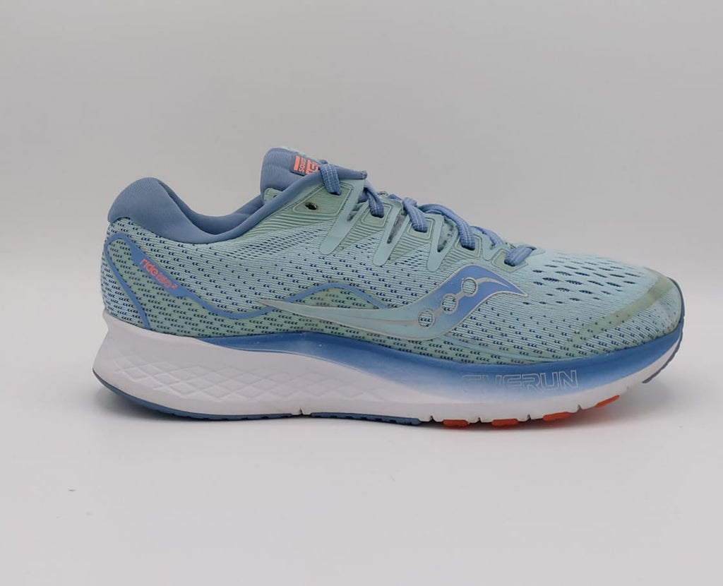Saucony ISO Series running shoes, US 10 UK 8 EUR 42, excellent condition cushioned performance footwear.