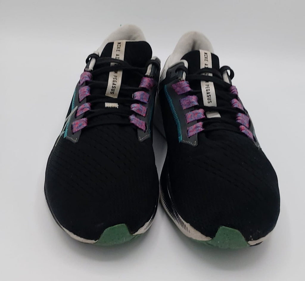 Nike Air Zoom Pegasus 38 shoes, US 10 UK 9 EUR 44, good condition cushioned running footwear.