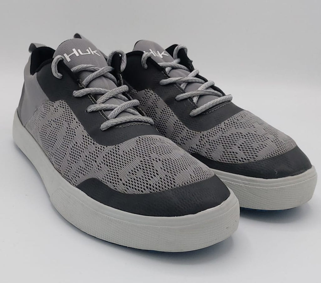 HUK Men’s Mahi lace-up shoes, US 11 UK 10 EUR 45, excellent condition durable casual footwear.