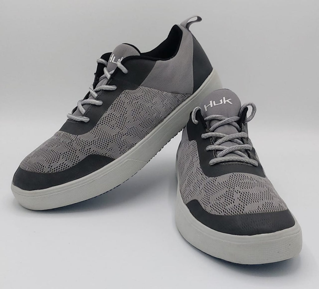 HUK Men’s Mahi lace-up shoes, US 11 UK 10 EUR 45, excellent condition durable casual footwear.