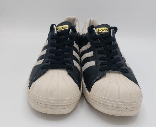 Adidas La Marque aux 3 bandes sneakers, US 9.5 UK 9, excellent condition casual sporty footwear.