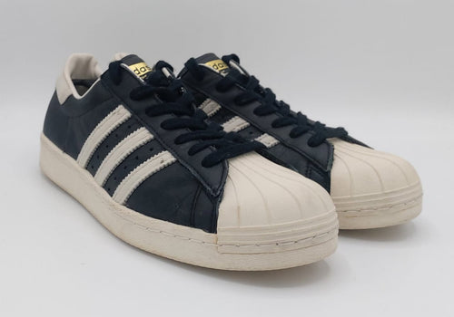 Adidas La Marque aux 3 bandes sneakers, US 9.5 UK 9, excellent condition casual sporty footwear.