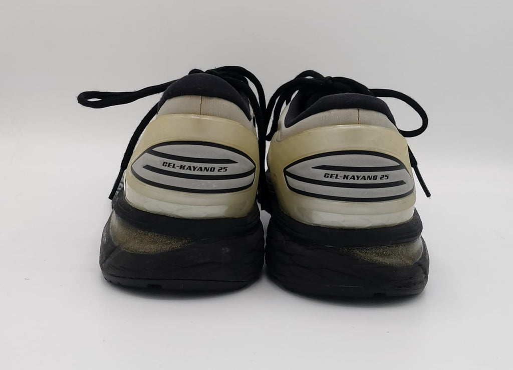 ASICS Gel Kayano 25 running shoes, US 12 EUR 46.5, excellent condition stability footwear.
