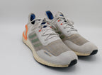Adidas Ultraboost shoes, US 10.5 UK 10, excellent condition cushioned performance footwear.