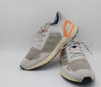 Adidas Ultraboost shoes, US 10.5 UK 10, excellent condition cushioned performance footwear.