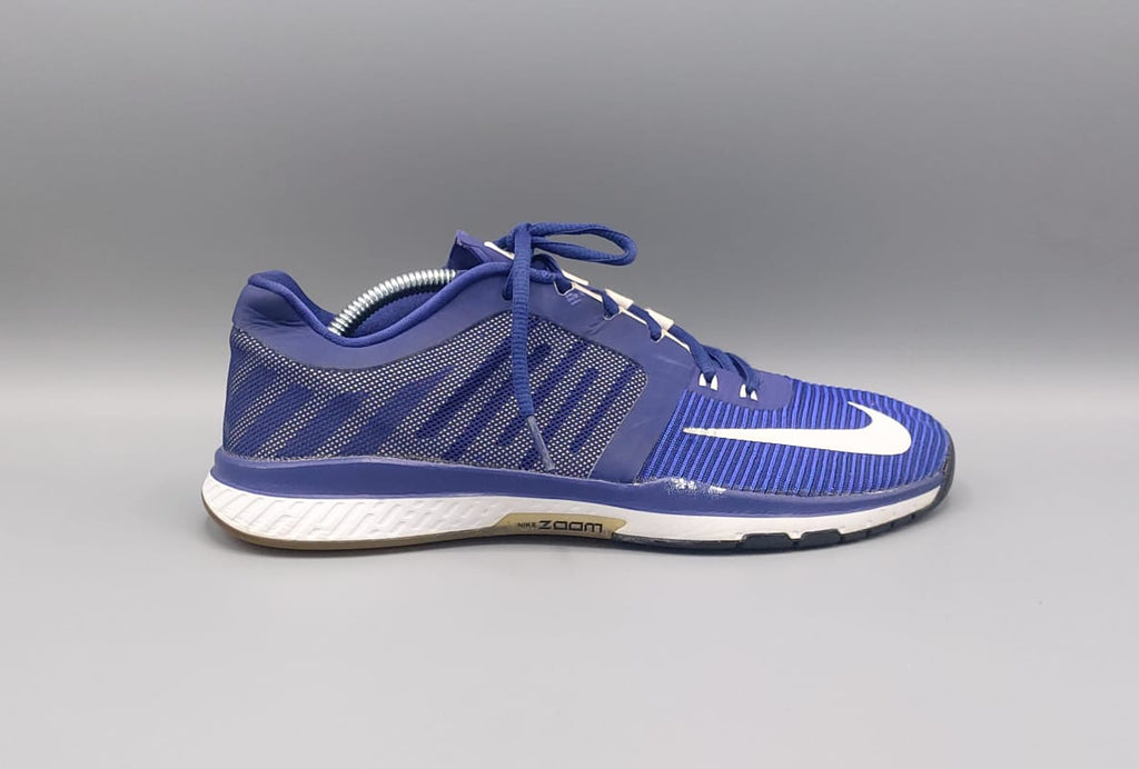 Nike Zoom running shoes, US 8.5 UK 7.5 EUR 42, excellent condition cushioned performance footwear.