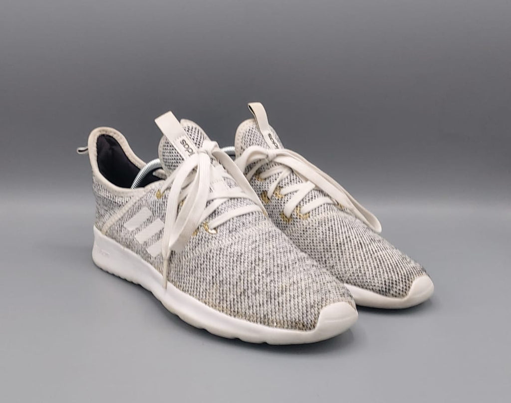 Adidas Cloudfoam shoes, US 8.5 UK 7, excellent condition lightweight cushioned casual footwear.