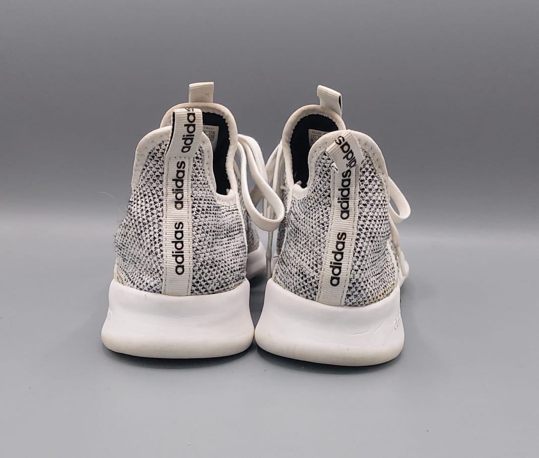 Adidas Cloudfoam shoes, US 8.5 UK 7, excellent condition lightweight cushioned casual footwear.