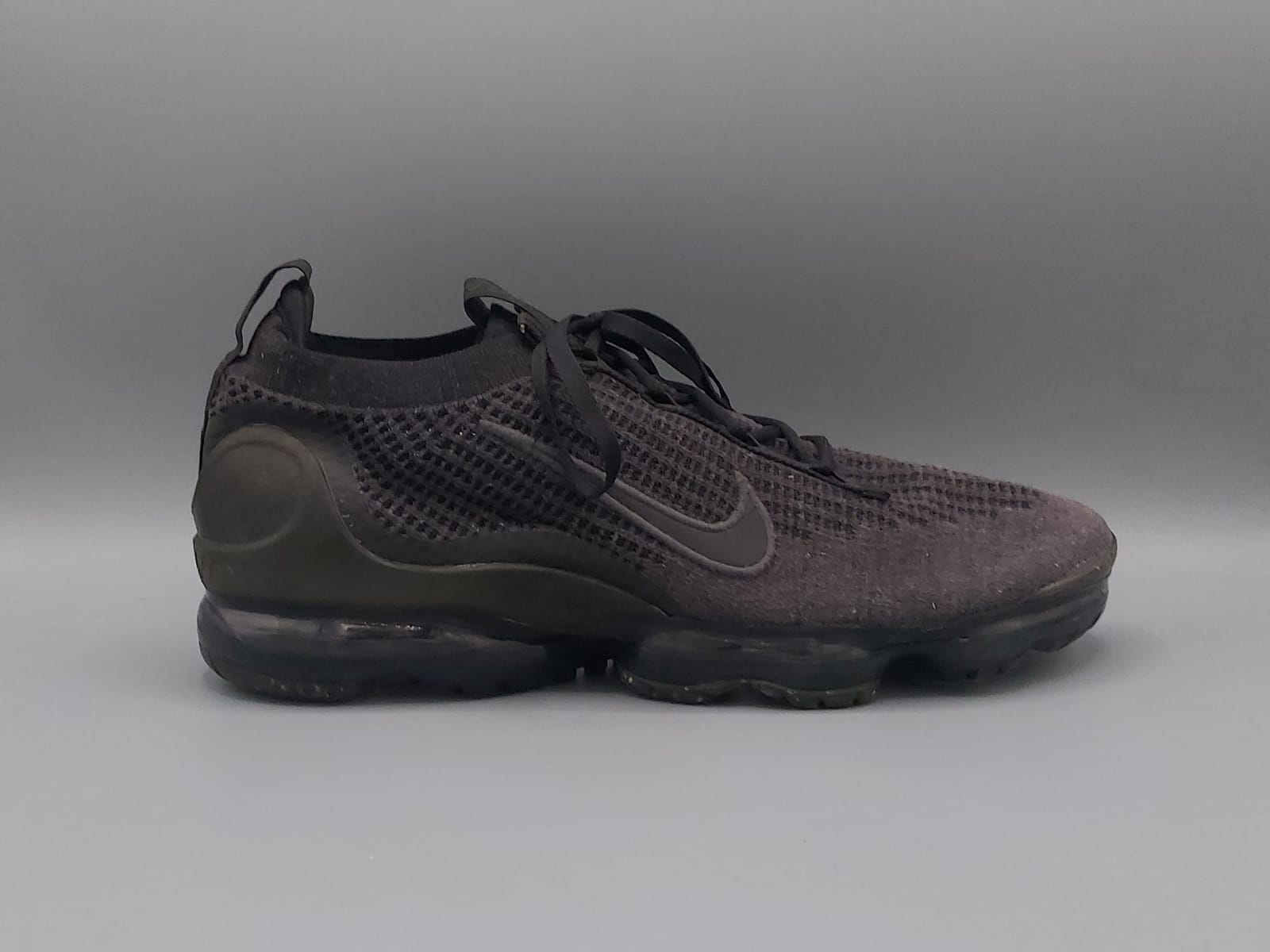 Nike VaporMax running shoes, US 12 UK 11 EUR 46, excellent condition lightweight air cushioning performance footwear.