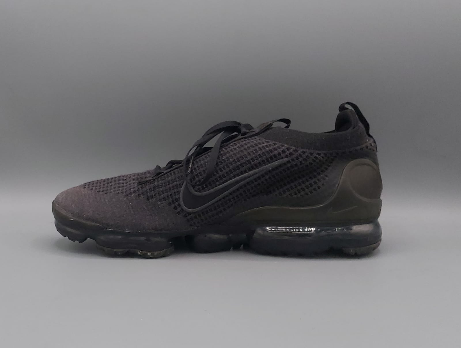 Nike VaporMax running shoes, US 12 UK 11 EUR 46, excellent condition lightweight air cushioning performance footwear.