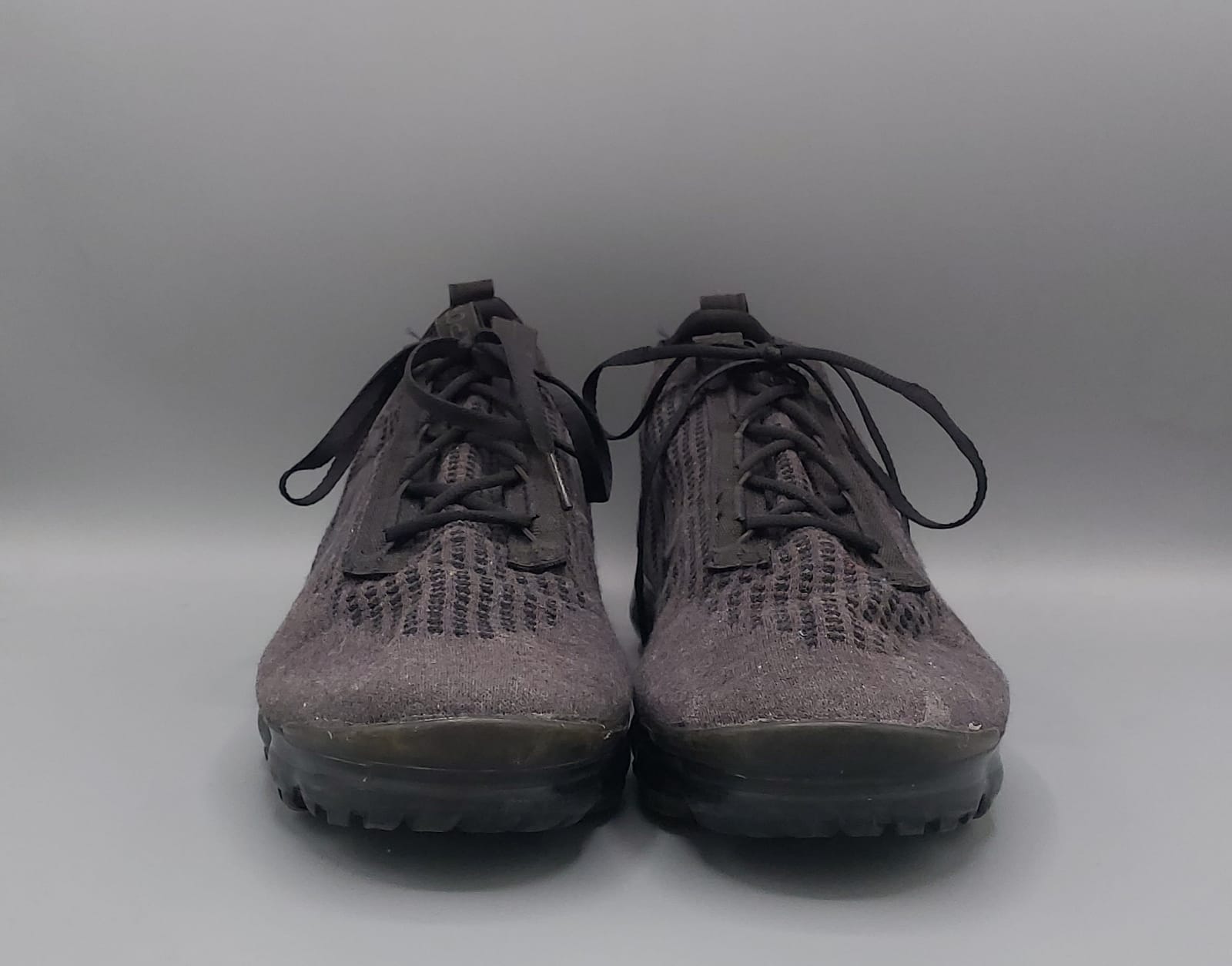 Nike VaporMax running shoes, US 12 UK 11 EUR 46, excellent condition lightweight air cushioning performance footwear.