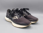 Saucony Triumph 18 running shoes, US 8.5 UK 7.5 EUR 42, excellent condition cushioned premium running footwear.