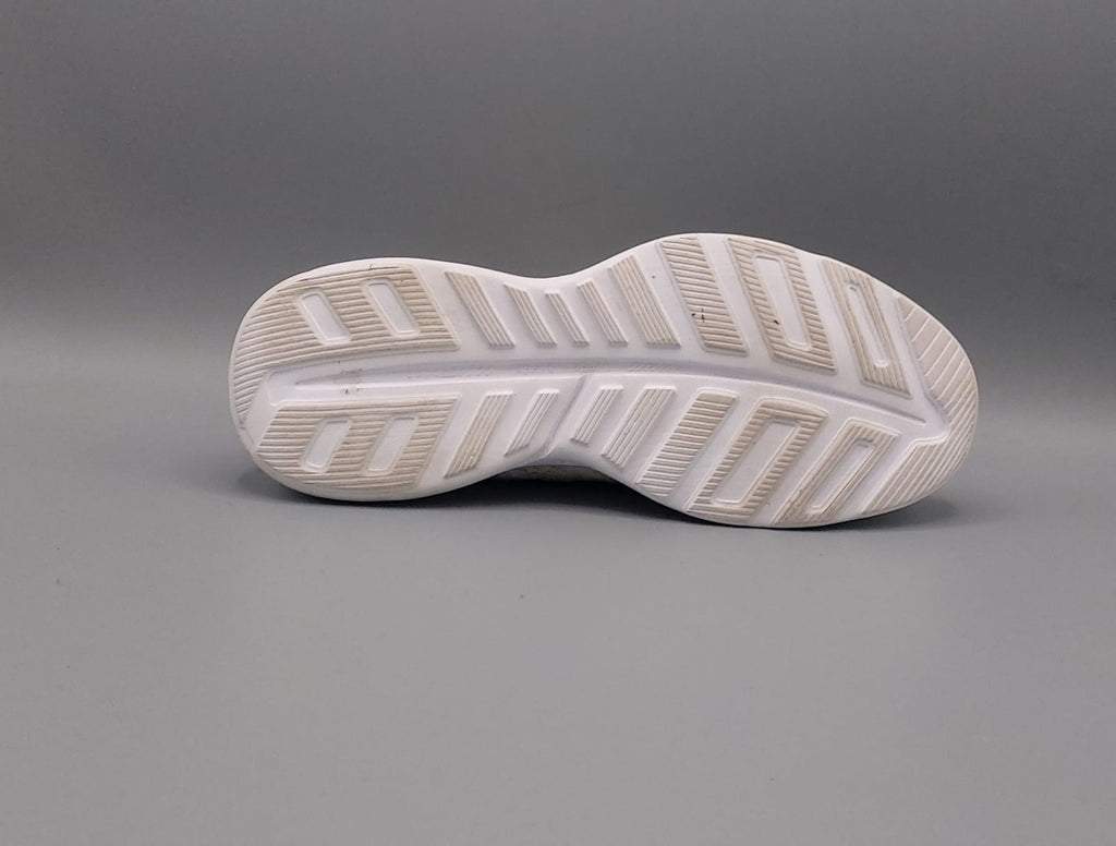 Joomra white women sneakers, UK 41, premium condition lightweight white casual footwear.