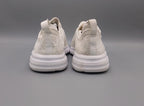 Joomra white women sneakers, UK 41, premium condition lightweight white casual footwear.