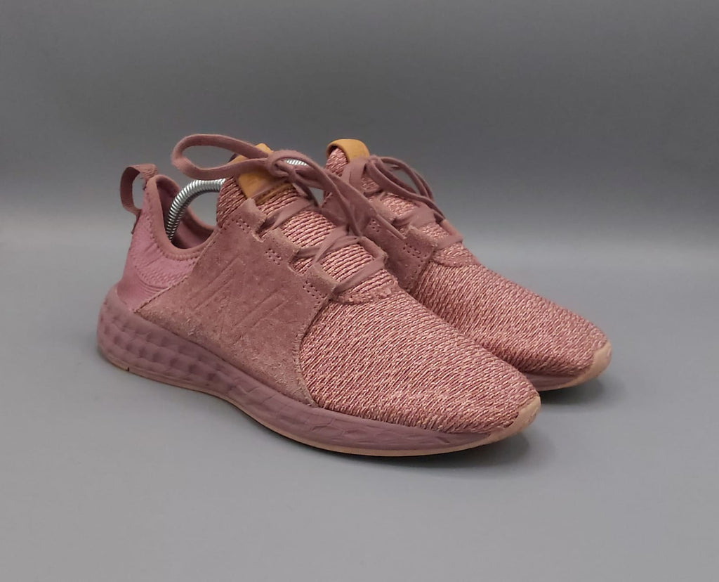 New Balance Fresh Foam shoes, US 8 UK 6 EUR 39, excellent condition cushioned running footwear.